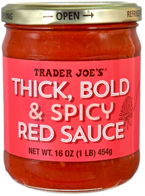 Thick, Bold & Spicy Red Sauce