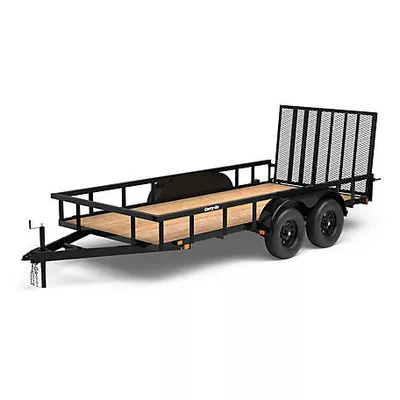 Carry-On Trailer 6.3 x 14ft. Tandem Axle Utility Trailer, 5,500 lb. Max Capacity