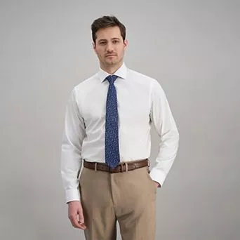 Men's Haggar® Wrinkle Free Classic Fit Dress Shirt