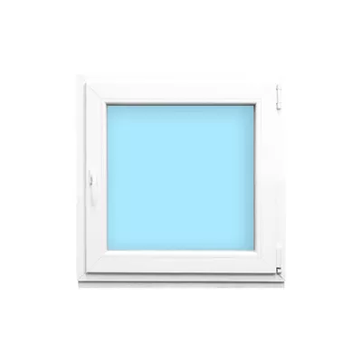 VENTANA PVC OSCILOBATIENTE BLANCA 80X80CM
