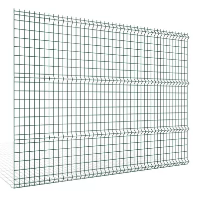 PANEL METÁLICO ELECTROSOLDADO PLASTIFICADO VERDE 1,5X2,50 M