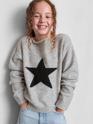 7-15 años | Jersey holgado con estrella