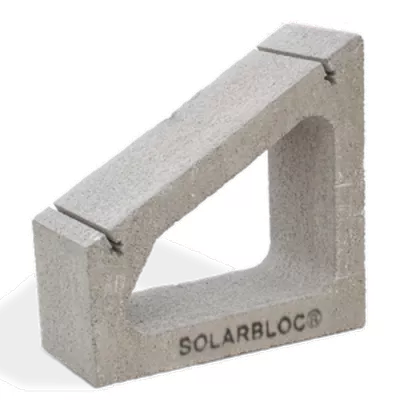 SOPORTE HORMIGON 30º SOLARBLOC