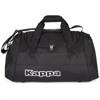 KAPPA Borsa sportiva in poliestere nera da allenamento