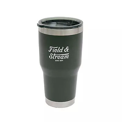 Field & Stream 30 oz. Insulated Tumbler, Dark Green