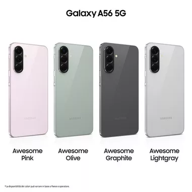 Samsung Galaxy A56 5G, Smartphone con Funzioni int...