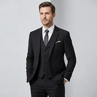 Men's Modern Fit 3 pc Stylish Suit Set