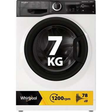 Whirlpool WSB 726 K IT, 7kg, classe A, Bianco, Inv...