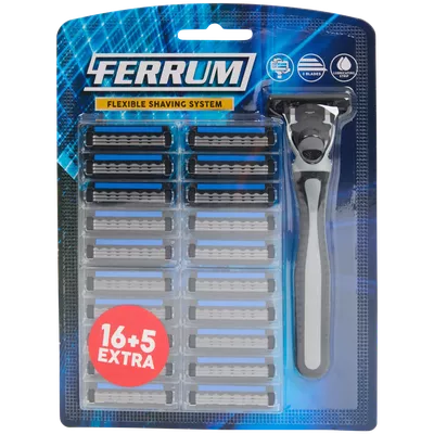 Holítko s náhradními žiletkami Ferrum