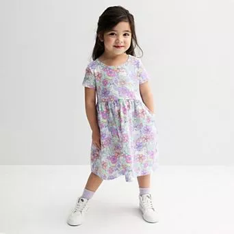 Baby & Toddler Girl Jumping Beans® Short Sleeve Dress