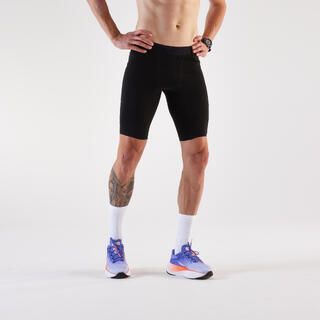 KIPRUN Cosciali running uomo RUN COMFORT 500 neri