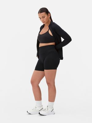 Pantalones cortos de yoga sin costuras