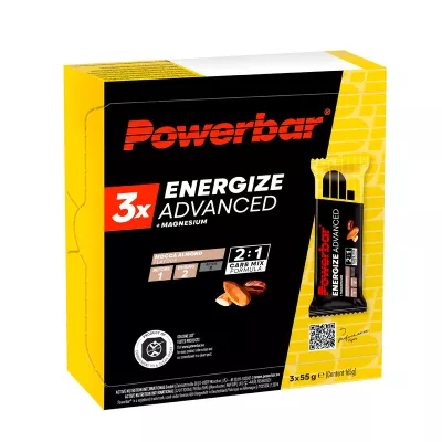 POWERBAR Energy-Riegel C2max Mokka/Mandel 3 × 55g