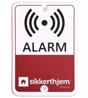 SikkertHjem, Alarmmærkat