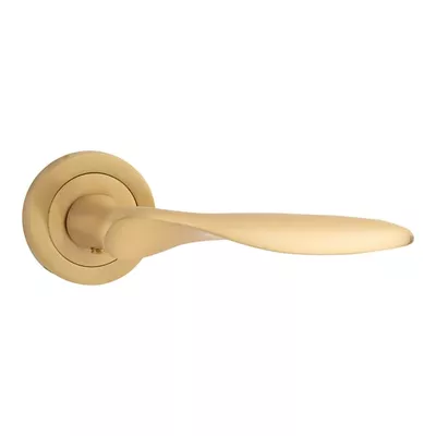 JUEGO MANILLA ROSETAS LATON ACABADO LATON MATE MODELO SOCHI