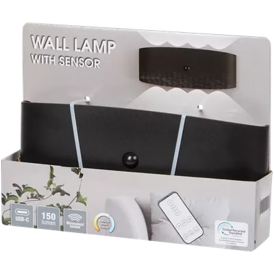 Nástěnná lampa se senzorem