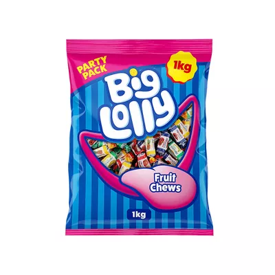 Big Lolly Fruit Chews 1kg
