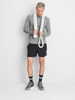 Camiseta deportiva de manga larga sin costuras