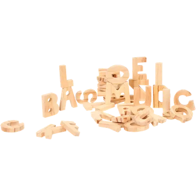 Dřevěná písmena Hobby Flora