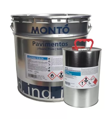 PINTURA SUELOS EPOXI + CATALIZADOR 20KG ROJO