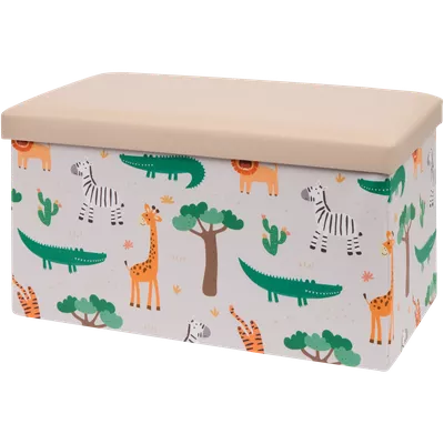 Skládací úložný box s víkem