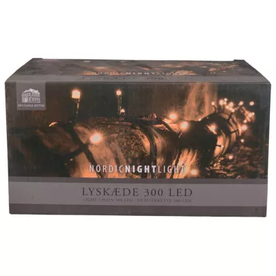 Lyskæde, 29,9 m, 300 LED