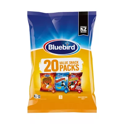 Bluebird Fun Mix Chips 360g 20pk