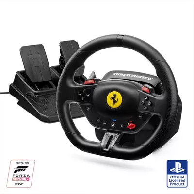 THRUSTMASTER - Volante da corsa T98 FERRARI 296 GTB-Nero