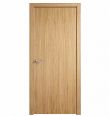 PUERTA INTERIOR EN BLOCK MELAMINA ROBLE P CIEGA 82.5CM IZQUIERDA
