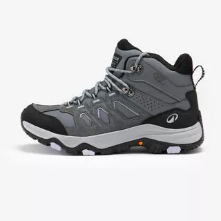 QUECHUA Scarpe trekking donna MH500 MID impermeabili grigie