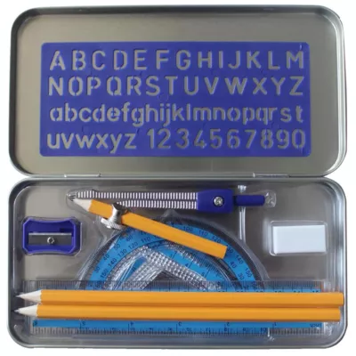 Staedtler, Geometrisæt, 11 dele