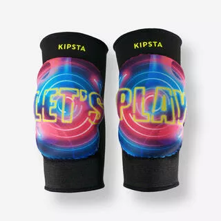 KIPSTA Ginocchiere pallavolo VKP 100 "let's Play" nere