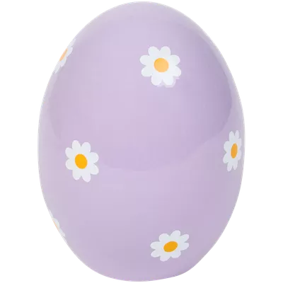 Velikonoční vajíčko s květinovým potiskem Deluxa