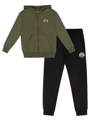 LEONE 1947 APPAREL Tuta invernale da bambino con cappuccio e zip "Italy"