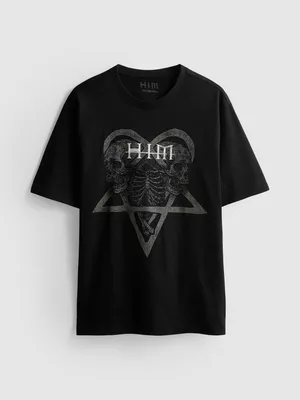 Camiseta con gráfico «HIM»