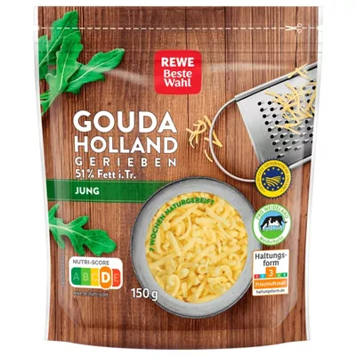 REWE Beste Wahl Gouda gerieben 150g