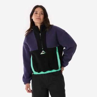 QUECHUA Pile montagna donna 50 ANNI DKT nero