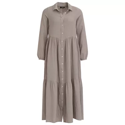 Damen Musselin-Kleid