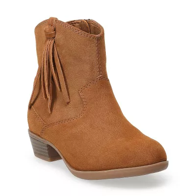 Sonoma Goods For Life® Tassel Short Girls Cowboy Boots