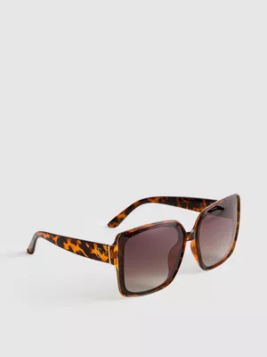 Gafas de sol cuadradas extragrandes de Coleen