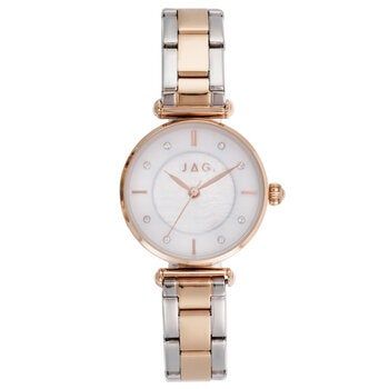 JAG Portland Two Tone Mother of Pearl Dial Women's Watch J2922A