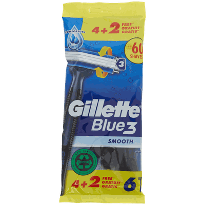 Holítka Gillette Blue3 Smooth