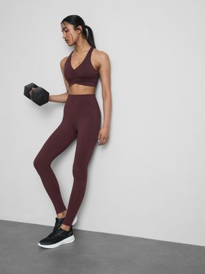 Top corto fruncido ultrasuave