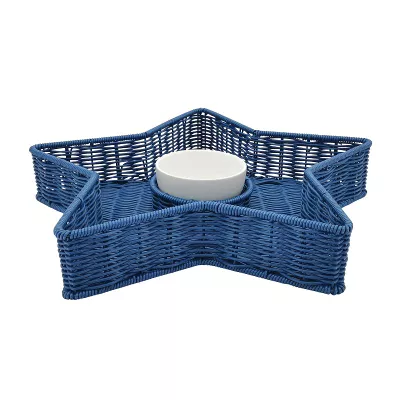 Celebrate Together™ Americana Star Shaped Chip & Dip Tray