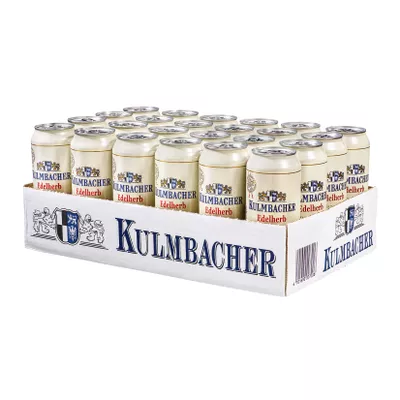 Kulmbacher Edelherb 4,9 % vol 0,5 Liter Dose, 24er Pack