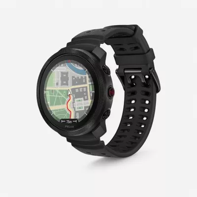 POLAR GPS-Uhr Smartwatch Multisportuhr AMOLED-Display - Vantage M3 schwarz