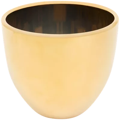 Květináč zlaté barvy