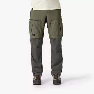 SIMOND Pantaloni modulabili 2 in 1 trekking uomo MT500 verde oliva