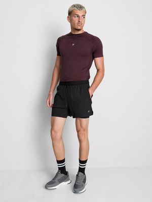 Pantalones cortos 2 en 1 para el gimnasio