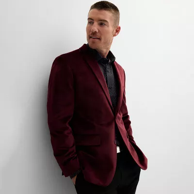 Men's Apt. 9® Premier Flex Slim-Fit Velvet Sport Coat